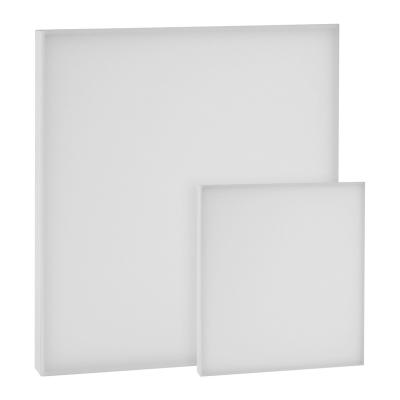 China Modern 300*300mm commercial led small frameless led panel panel light for office lighting for sale