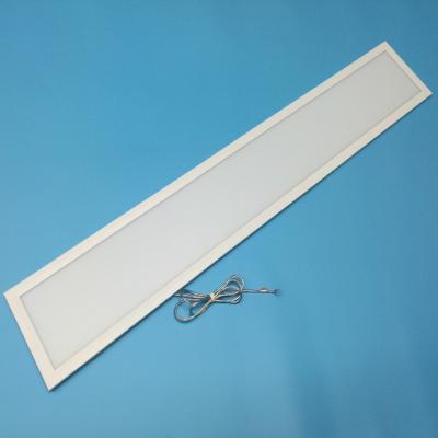 China 1195x295mm+down lit ultra-thin indoor adjustable white 40W direct and indirect led pendant light led flat panel light for sale