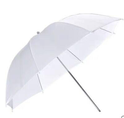 China Durable Translucent Camera 83cm Diffuser Photo Studio Soft Umbrella White Nylon 33 Inch Soft Umbrella for sale