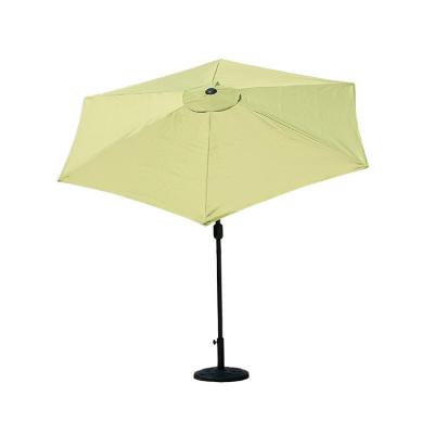 China Modern Good Price Of New Product Polyester Patio Umbrellas Fabric Waterproof Material Umbrella Fabric 2.7m 6 Bone Beach Sun Uv Shelter for sale