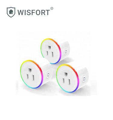 China Residential/Multi-Purpose Night Light LED mini wifi socket US smart voice control with Alexa/Google/IFTTT for sale