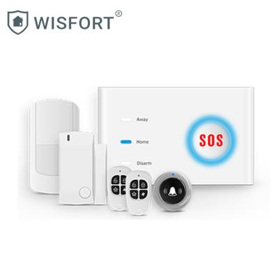 China Personal the best home security wireless alarm system for sale