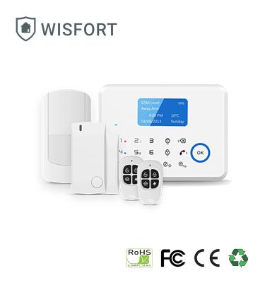 China GSM/PSTN Anti-theft All-in-one Contact Wireless Burglar Alarm System for sale