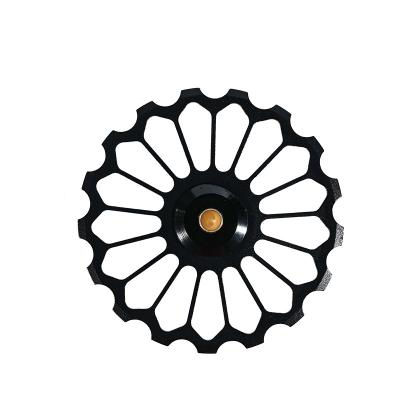 China Easy Install Ceramic Road Bike Guide Wheel R6800/R7000 Rear Derailleur 17T Pulley Bicycle Transmission for sale