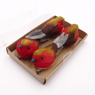 China High Quality Plastic Small Feather Wholesale Artificial Birds Outdoor Love Environmentally Friendly Wholesale for sale