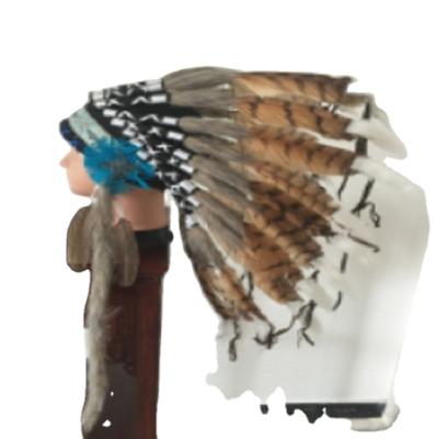 China Cheap Indian Feather Pheasant Feather Headdress For Sale for sale