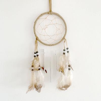 China Carnival Party Carnival Party Wholesale Supplies Cheap Handmade Home Decor Indian Feathers Dream Catcher In Stock for sale