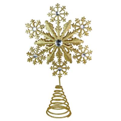 China Amazon Hot Sale Metal Christmas Tree Ornaments Stunning Christmas Tree Topper for sale