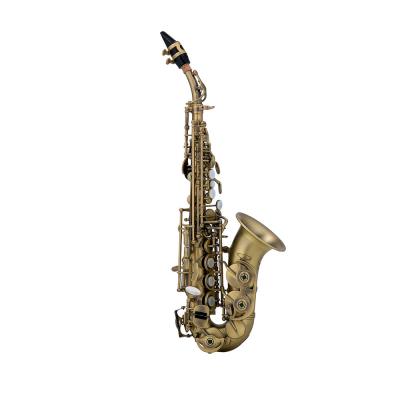 China Brush Supplier Brushed Finish Sax Soprano Curve for sale