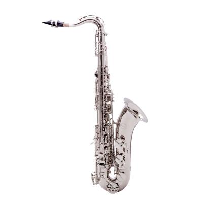 China Nickel Elegant Nickel Finish Tenor Saxophone Professional for sale