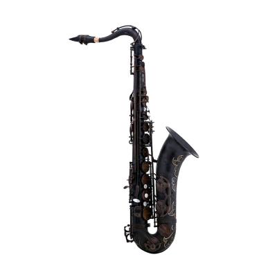 China Professional Castle Black Mark Truffle Tenor Saxophones for sale