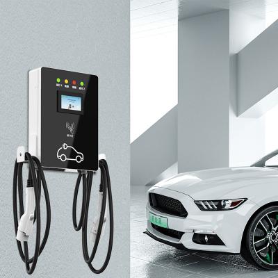 China TPU Cable APP Environmental 3 Mode 22KW 3 Phase 7kw 22kw 32a EV Charger Level 2 Type - 2 Electric Car Fast Charging Station Wallbox for sale