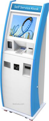 China All in one Custom Bill Payment Kiosk,Interactive Kiosk, ATM Machine with Bank Card Reader & Cash Dispensser for sale