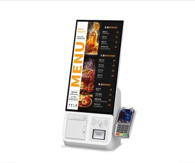 China Self Service Kiosk Fast Food Pos Terminal For Restaurants Retails Store for sale