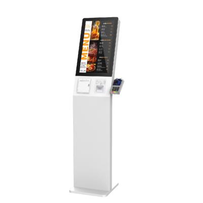 China Fast Food Self Service Kiosk For Restaurants Food Trucks With Pos Terminal for sale