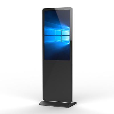 China 32 43 49 55 65 Inch Touch Screen Floor Stand LCD Interactive Digital Signage for sale