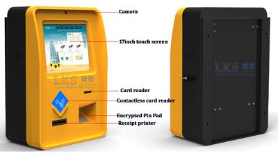 中国 Wall  Mounted Outdoor Touch Screen  Payment Kiosk WallFor Bank / Mall 販売のため