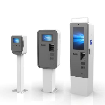 中国 Stainless Steel Material Public Parking Lot System Self Service Kiosk For Outdoor Use 販売のため