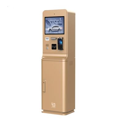 Китай Car Parking Payment Station In-Lane Entry Parking Kiosk With 15inch Touch Screen And Intercom продается