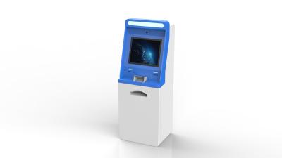 Cina Windows 21 Inch Touch Screen Self Service Check In Kiosks With Pin Pad NFC Card Reader in vendita