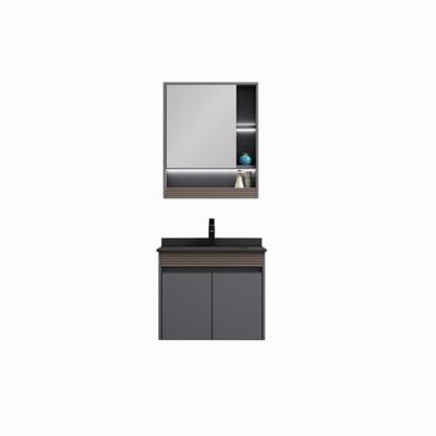 China Durable Contemporary Wall Mounted Washroom Furniture Vanity Under Mount Basin Bathroom Cabinet for sale