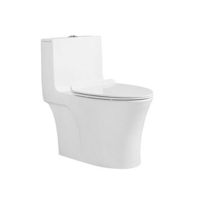 China Popular Wholesale Cheap Price Modern Concealed Floor Standing One Piece Toilet For Hotel for sale