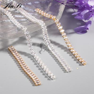 China Metal Crystal Alloy Decoration Nail Chain Pearl Nail Art Salon Nail Diamond Pendant Decoration for sale