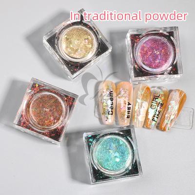 China Quick Dry Acrylic Nail Dip Dipping Glitter Powder JS-Y4F for sale