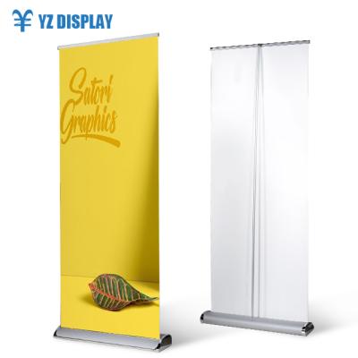 China Advertising Display Roll Up Wide Banner Stand Horizontal Screen Roll Up Banner Roll Up Banner Design for sale