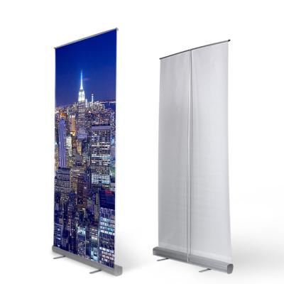 China Advertising Display Banner Roll Up Machines Plastic Laminating Banner Portable Retractable Roll Up Banner for sale