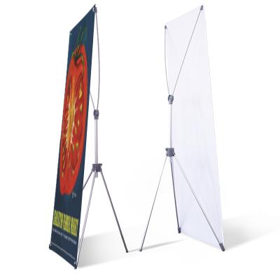 China Indoor Outdoor Advertising Show Waterproof PP Eco - Friendly Customized Printing Free X Banner Stand For Trade Show 24h Delivery for sale