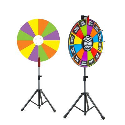 China Lucky Tripod Stand Promotional Advertising Prize Supermarkt Canton Fortune Wheel for sale