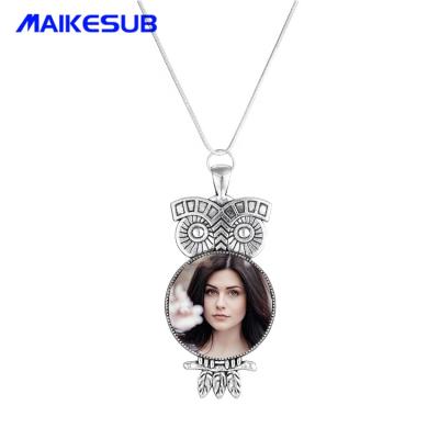 China CLASSIC Picture Sublimation DIY Fashion Blank Necklace Jewelry Sets As Personalized Gift for sale