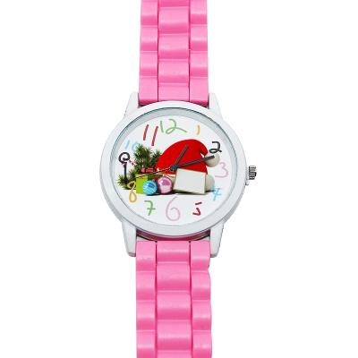 China Automatic logo custom silicone watch blank sublimation digital date watch for sublimation printing photo watch for sale