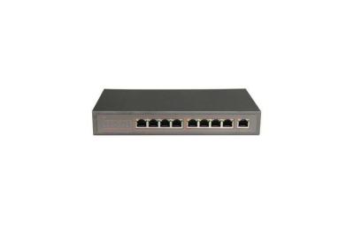 China Reliable Automatically IP Camera Accessories IEEE , Compact 8 Ports POE Switch for sale