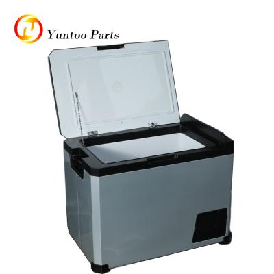 China Portable Metal ABS Bus Truck Refrigerator 24v 20L-60L Capacity for sale