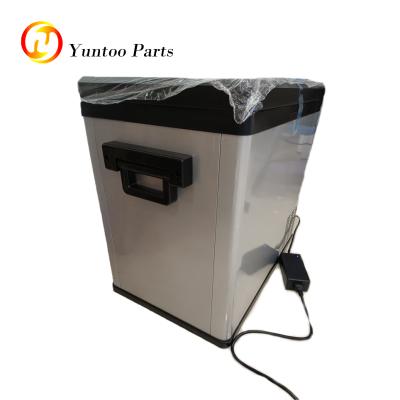 China 12v 24v plastic portable fridge freezer for car truck and bus for sale