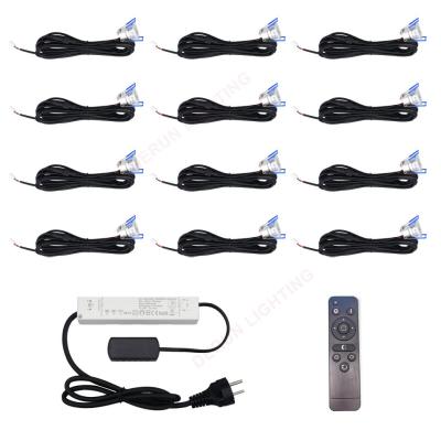 China Mini Led Spots Light 3w 12pcs/set Hotel for Outdoor Garden Lighting for sale