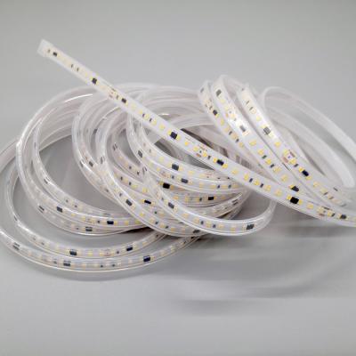 China High Quality Hotel IP68 SMD 2835 120leds/m 10mm Width AC 110V 220V Waterproof Optical Led Strip for sale