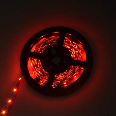 China IP66 LANDSCAPE Silicon Hollow Extrusion Red Color 5050 30leds/meter DC12V Led Strip Light With 10mm Width PCB Board for sale