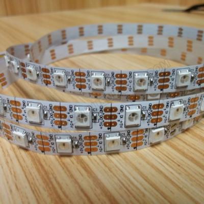 China Hotel Digital IC LED Strips , 144LEDs/m WS2815 Integrated IC 5050 SMD RGB LED Chip for sale