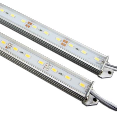 China 1M Aluminum 5630 72 Hard Rigid 12V LED Strip Bar Light with Aluminum Alloy Shell for sale