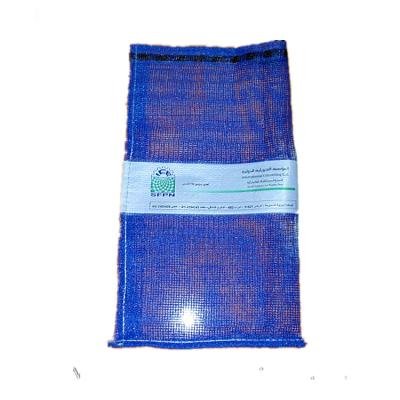 China Agriculture Firewood Potatoes PP Gauze Mesh Net Bag With UV Firewood Bag 25kg 50kg for sale