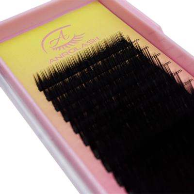 China Full Volume Anrolash Lash Tray Mink Eyelash Tray Lashes That Hybrid Classic Look Like Mink Individual Lashes for sale