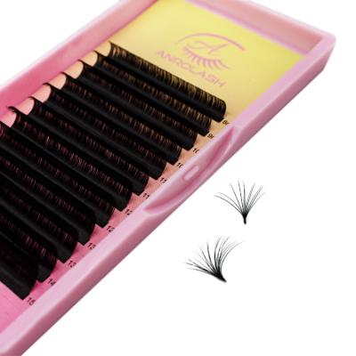 China Extension Tray Individual Lashese With Case Korea Matte Volume Lash Extension Trays Full Volume Anrolash Best Quality Eyelash 20-25Mm for sale