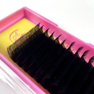 China Volume lashes anrolash individual volume lashes wholesale natural matte black eyelash extension private label cashmere eyelash extensions for sale