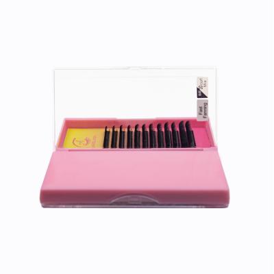 China Qingdao Anrolash Full Volume Individual Eyelash Extensions Fluffy Lash Trays With Custom Box Easy Fan for sale