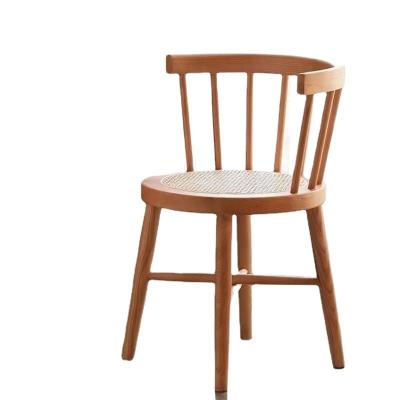 China (Size) 2023 Wholesale Hot Sale Forest Modern Design Solid Luxury Wooden Dining Chair Adjustable Natural Beech Wood Chair Chair for sale