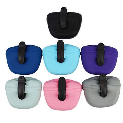 China Others 2023 Small Dog Treat Bag Silicone Dog Snack Training Pouch Silicone Dog Treat Bag Training Pouch for sale