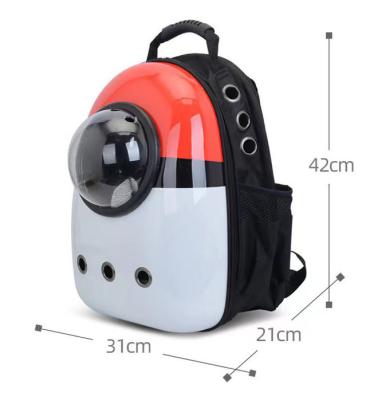 China 2023 Water Resistant Wholesales Transportation Safety Outdoor Portable Shoulder Bag Space Capsule Shaped Pet Carrier Bag For Cat And Small Dog for sale